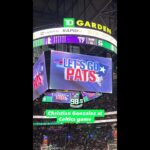 Christian Gonzalez at Friday night’s Celtics game 🏀  🎥 Jake Seymour