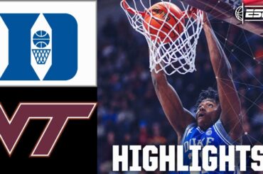 Duke Blue Devils vs. Virginia Tech Hokies | Full Game Highlights | ESPN College Basketball