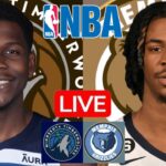 LIVE: MINNESOTA TIMBERWOLVES vs MEMPHIS GRIZZLIES | NBA | PLAY BY PLAY | SCOREBOARD