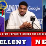 IT’S HAPPENING! GIANNIS TO THE WARRIORS??🔥MASSIVE GSW MOVE LEAVES NBA RIVALS STUNNED! WARRIORS NEWS