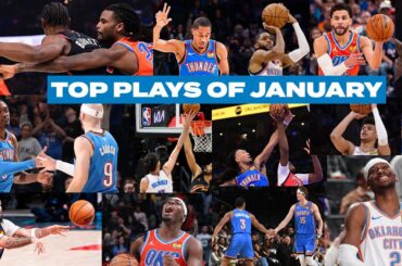Top Plays of January 2026 | OKC Thunder