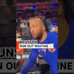 see you at the garden tomorrow 👀🏃‍♂️ #nba #nyknicks #jalenbrunson