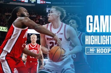 Ohio State vs. Wisconsin | HIGHLIGHTS | Big Ten Men's Basketball | 01/31/26