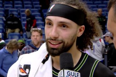 Jose Alvarado Walkoff Interview after Pelicans' Win vs. Grizzlies 1/30/26