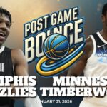 Post Game Bounce: Memphis Grizzlies vs Minnesota Timberwolves