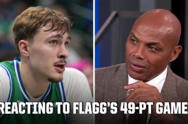 ‘HE IS READY’ 🔥 Chuck praises Cooper Flagg after his 49-point game | Inside The NBA