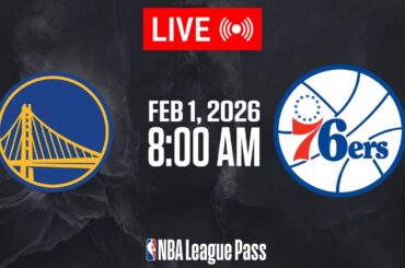 NBA LIVE! Golden State Warriors vs Philadelphia 76ers | February 1, 2026 | NBA 2K26 Gameplay
