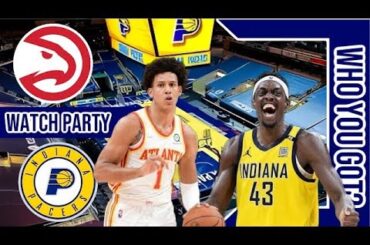 Atlanta Hawks vs Indiana Pacers | Live Play by Play | Watch Party Stream | #nba 1-31-26 Game 🏀🔥