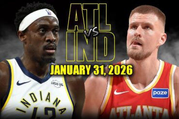 Atlanta Hawks vs Indiana Pacers Full Game Highlights – January 31, 2026 | NBA Season