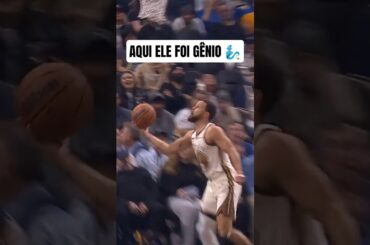 ESPETÁCULO de bandeja do Curry na noite de ontem! 😲 #NBA #Curry #shorts