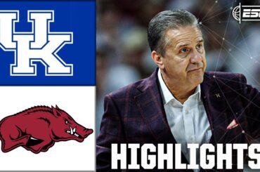 Kentucky Wildcats vs. Arkansas Razorbacks | Full Game Highlights | ESPN College Basketball