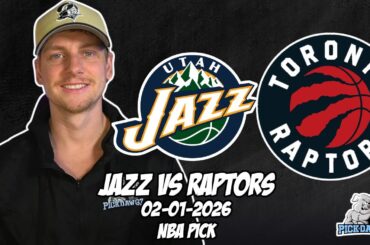 Utah Jazz vs Toronto Raptors 2/1/26 NBA Free Picks & Prediction | NBA Betting Tips