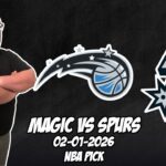 Orlando Magic vs San Antonio Spurs 2/1/26 NBA Free Picks & Prediction | NBA Betting Tips