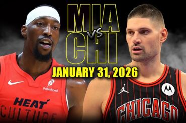 Miami Heat vs Chicago Bulls Full Game Highlights – January 31, 2026 | NBA Season