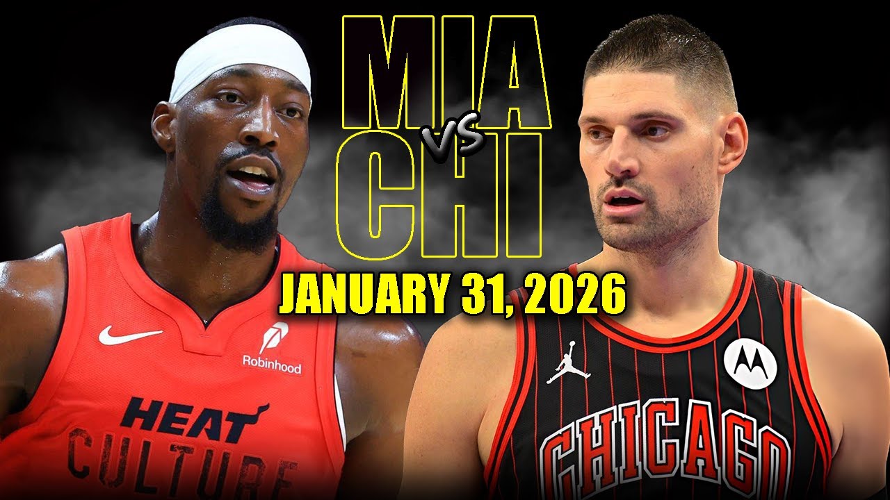Miami Heat vs Chicago Bulls Full Game Highlights – January 31, 2026 | NBA Season
