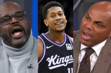 Shaq and Chuck get heated reacting to De'Andre Hunter trade to Kings 😂