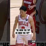 5’8” Yuki Kawamura won the jump ball 😂🔥