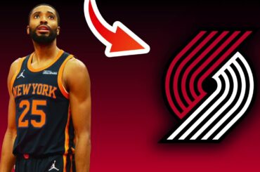 New York Knicks TRADE Mikal Bridges To Portland Trail Blazers? | NBA Trade Rumors