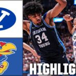 BYU Cougars vs. Kansas Jayhawks | Full Game Highlights |ESPN College Basketball