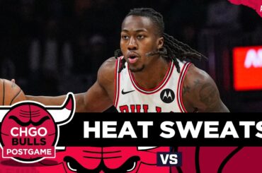 BULLS POSTGAME: Ayo Dosunmu Leads Shorthanded Bulls to WILD Win vs Heat | CHGO Bulls Podcast