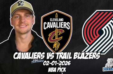 Cleveland Cavaliers vs Portland Trailblazers 2/1/26 NBA Free Picks & Prediction | NBA Betting Tips