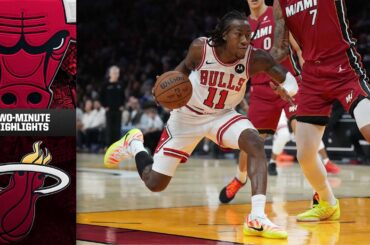 Chicago Bulls vs. Miami Heat - Game Highlights (1/31/26) | CHSN Bulls