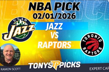 Utah Jazz vs Toronto Raptors Pick 2/1/26 NBA Pick Prediction