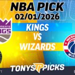 Sacramento Kings vs Washington Wizards Pick 2/1/26 NBA Pick Prediction
