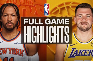 LAKERS vs KNICKS FULL GAME HIGHLIGHTS | February 1, 2026 NBA Highlights Today