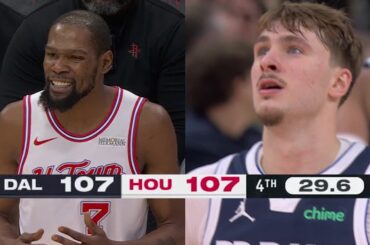 Final 5:27 CRAZY ENDING in Dallas-Houston Showdown | January 31, 2026