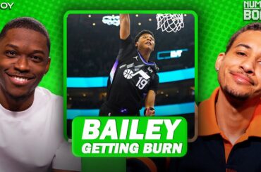 Ace Bailey has gotten more burn for the Utah Jazz | Numbers on the Board | NBA on NBC