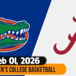 [⁌LIVE] Florida vs Alabama Feb/01/2026 | Men's College Basketball | NCAAM Today