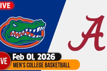 [⁌LIVE] Florida vs Alabama Feb/01/2026 | Men's College Basketball | NCAAM Today