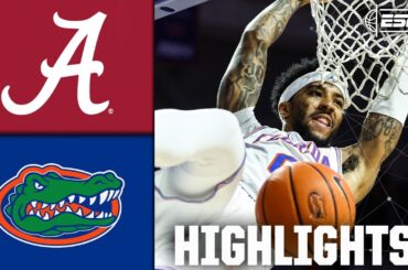 Alabama Crimson Tide vs. Florida Gators | Full Game Highlights | ESPN College Basketball