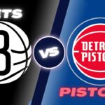 Brooklyn Nets vs Detroit Pistons NBA Live Play By Play Scoreboard 2/1/26