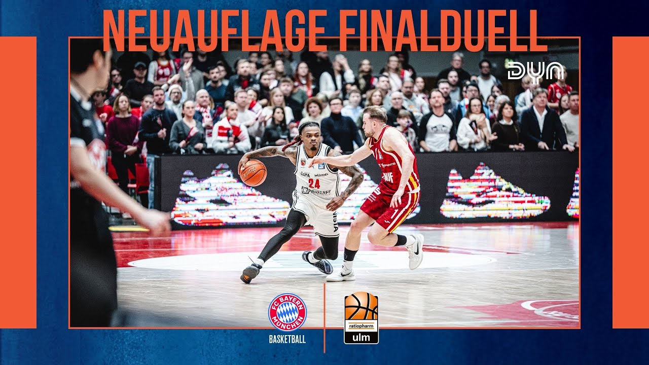 Highlights: FC Bayern München Basketball - Ratiopharm Ulm (Saison 2025/26) | Dyn Basketball