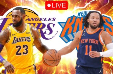 🏀 NBA 🏀 Los Angeles Lakers vs New York Knicks LIVE Play by Play & Reaction