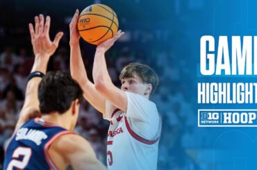 Illinois at Nebraska | Highlights | Big Ten Men's Basketball | 02/01/26