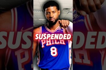 Paul George PED Suspension EXPLAINED — How the 76ers Actually BENEFIT 🤯 #76ers #shorts #PaulGeorge