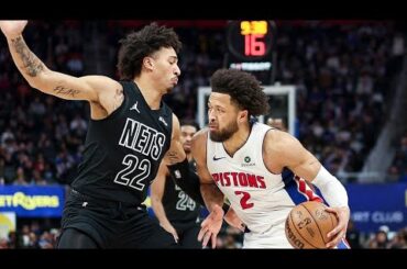 Detroit Pistons vs Brooklyn Nets | Full Game Highlights | February 1, 2026 | NBA Season
