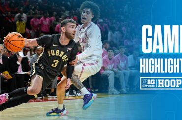 Purdue at Maryland | HIGHLIGHTS | Big Ten Basketball | 02/01/2026