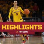 USC Women’s Basketball vs Rutgers Highlights | Trojans win 71-39
