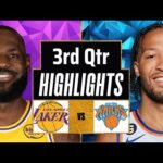 Los Angeles Lakers vs  New York Knicks Full Game Highlights 3rd Qtr | Jan 1 | 2026 NBA Highlights