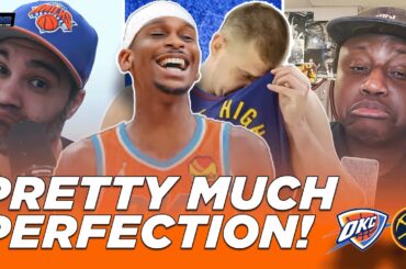 Thunder-Nuggets Reaction: SGA and OKC offense steals the show! | The Dime With Josh and Kwab