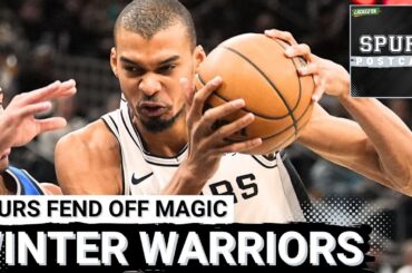 SPURS POSTCAST: Spurs, Wembanyama Brave Storms Then Blast Magic | Dylan Harper STAYS HOT!