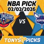 New Orleans Pelicans vs Charlotte Hornets Pick 2/2/26 NBA Pick Prediction
