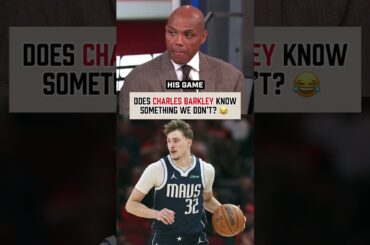 Does Charles Barkley Know About a Mavs Trade That We Don’t? 😂
