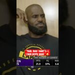 LeBron on if he feels good physically 😂