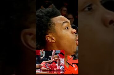 Scottie Barnes Left in Pain After Physical Clash 😣🔥