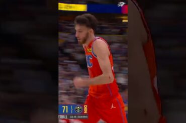 The Thunder hit 19 triples last night, including 8 in the third quarter 📊